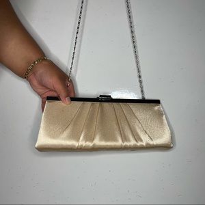 Cream Formal Clutch